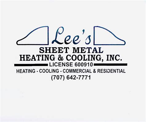 lee's sheet metal heating & cooling|Lee's Sheet Metal Heating & Cooling Inc .